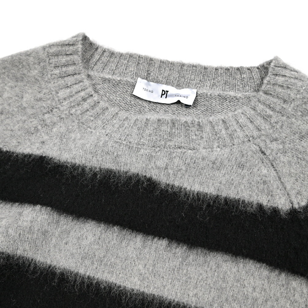 PT TORINO ウールカシミヤ ミドルゲージニットセーター｜426164｜GUARDAROBA MILANO OFFICIAL STORE