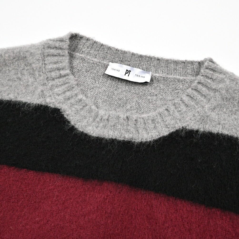 PT TORINO ウールカシミヤ ミドルゲージニットセーター｜426165｜GUARDAROBA MILANO OFFICIAL STORE