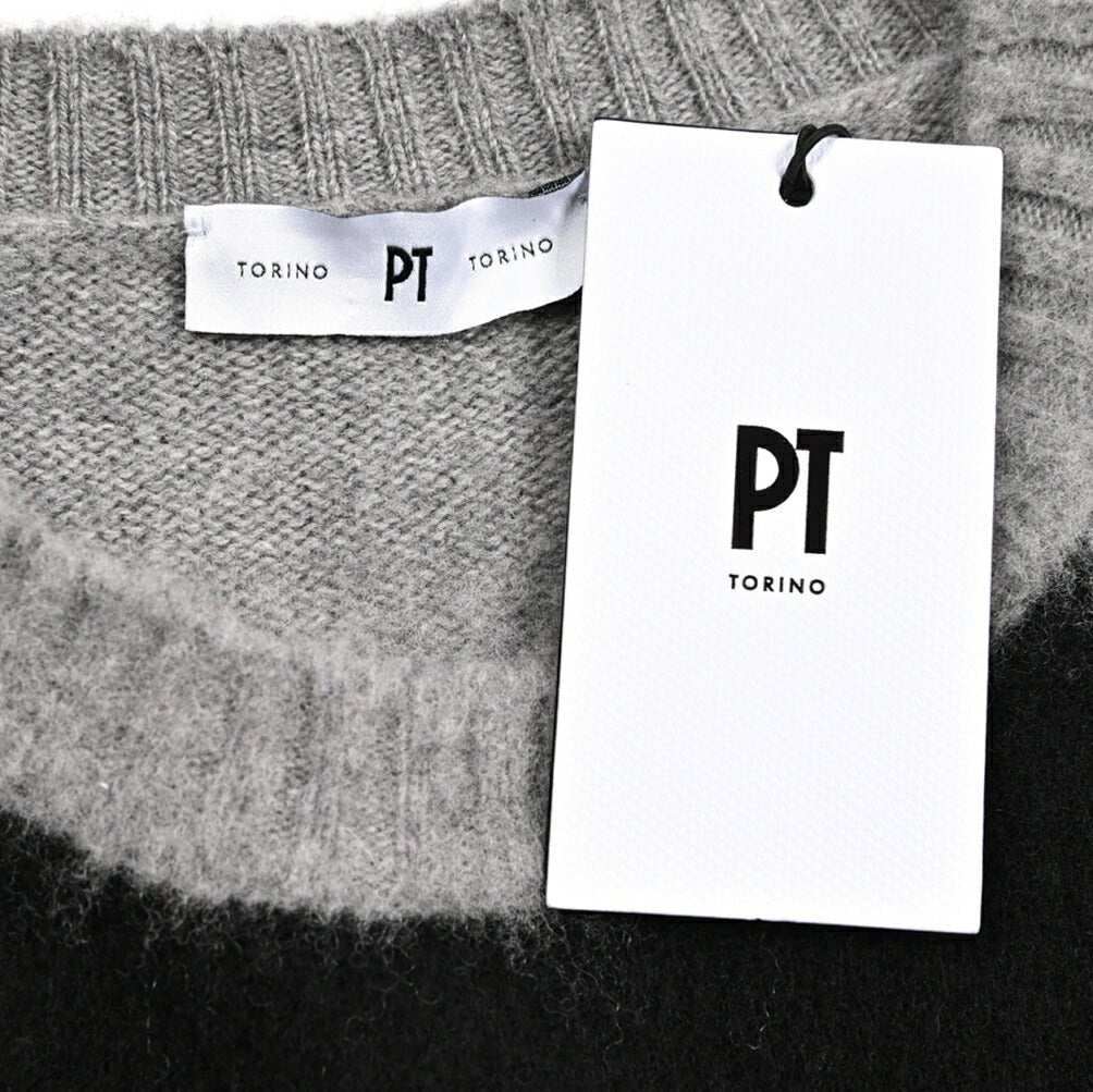 PT TORINO ウールカシミヤ ミドルゲージニットセーター｜426165｜GUARDAROBA MILANO OFFICIAL STORE