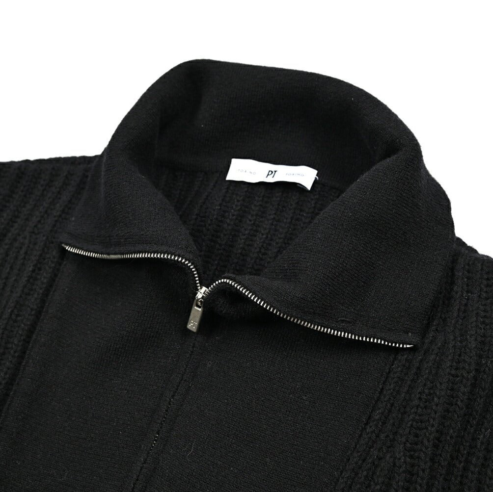 PT TORINO ウールカシミヤ ミドルゲージハーフジップセーター｜426174｜GUARDAROBA MILANO OFFICIAL STORE