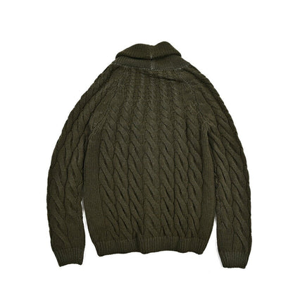 PT TORINO ウールカシミヤ ショールカラーケーブルニットカーディガン｜426185｜GUARDAROBA MILANO OFFICIAL STORE