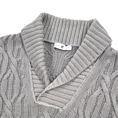PT TORINO ウールカシミヤ ケーブル編みニットセーター｜426187｜GUARDAROBA MILANO OFFICIAL STORE