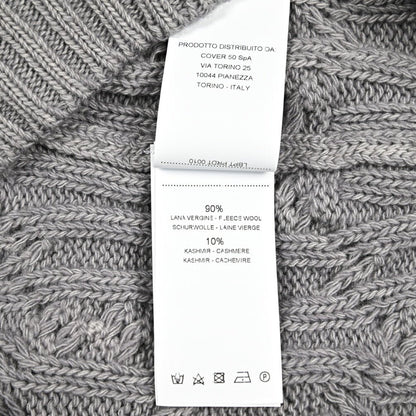 PT TORINO ウールカシミヤ ケーブル編みニットセーター｜426187｜GUARDAROBA MILANO OFFICIAL STORE