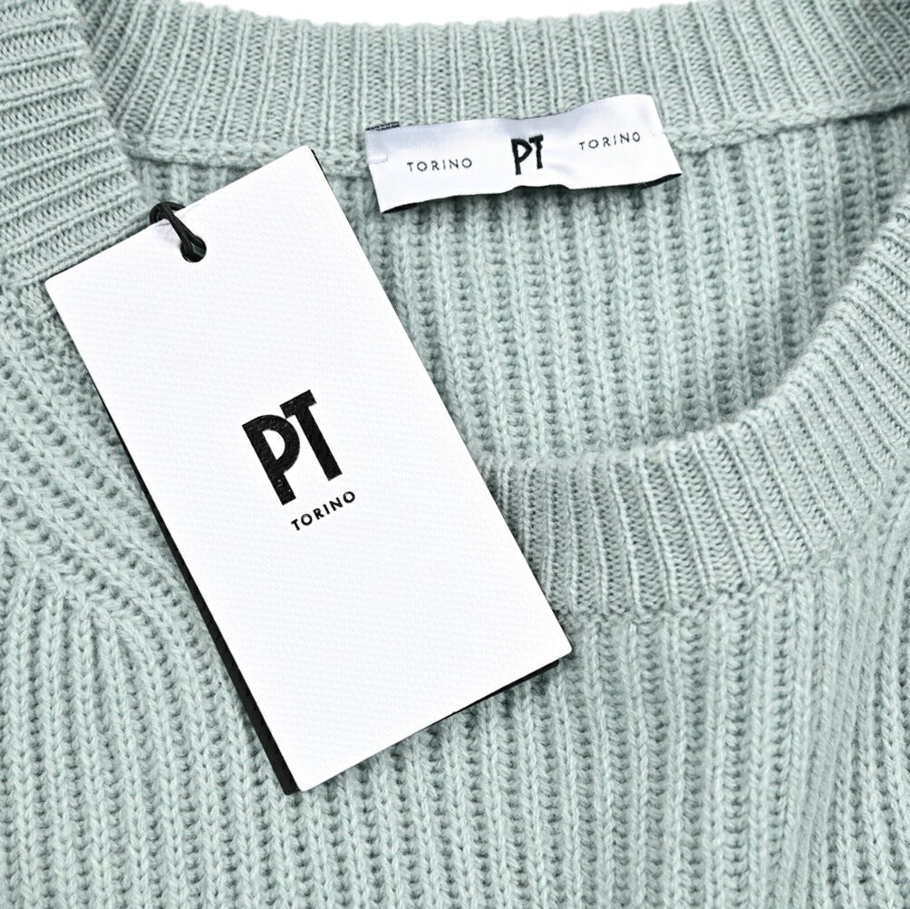 PT TORINO ウールカシミヤ ミドルゲージニットセーター｜426192｜GUARDAROBA MILANO OFFICIAL STORE