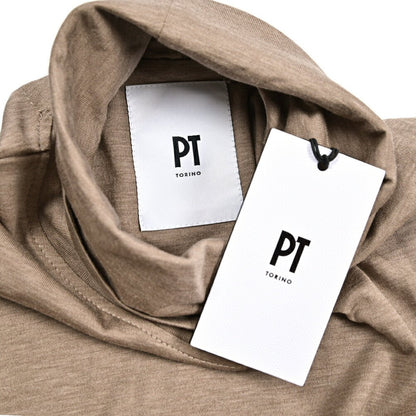 PT TORINO シルク混コットン タートルネックニットシャツ｜426213｜GUARDAROBA MILANO OFFICIAL STORE