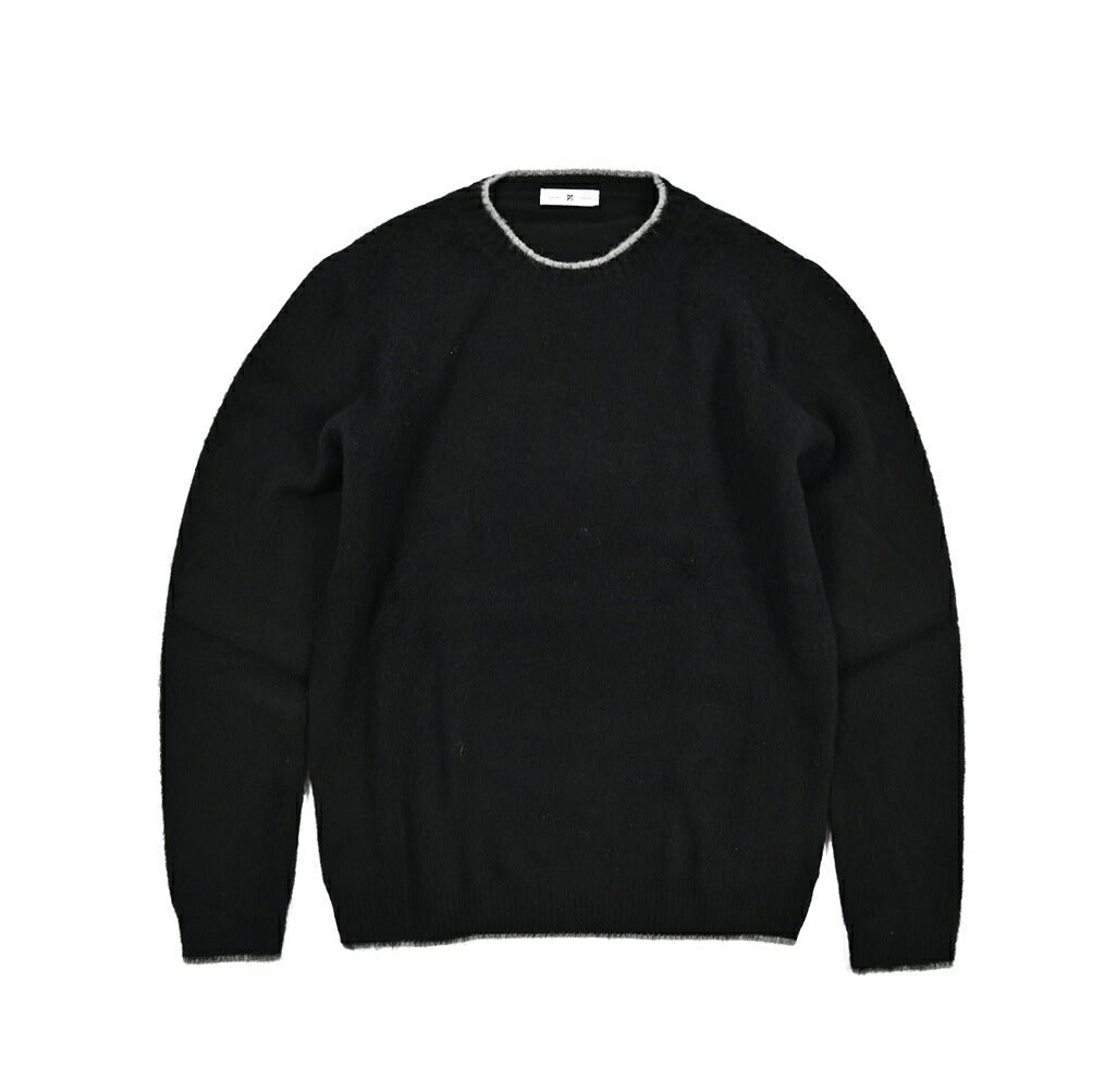 GIVENCHY【M】4G コットン セーター ラウンドカラーブラック ニット 