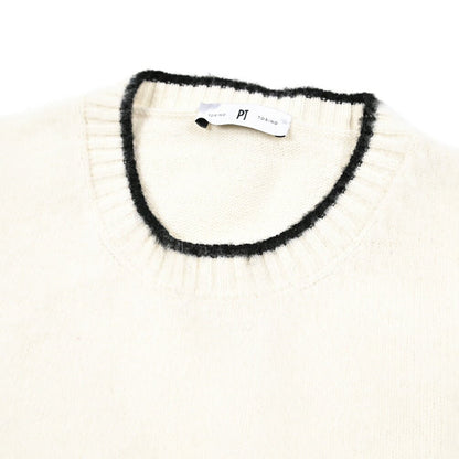 PT TORINO カシミヤ混ウール クルーネックニットセーター｜430446-52｜GUARDAROBA MILANO OFFICIAL STORE