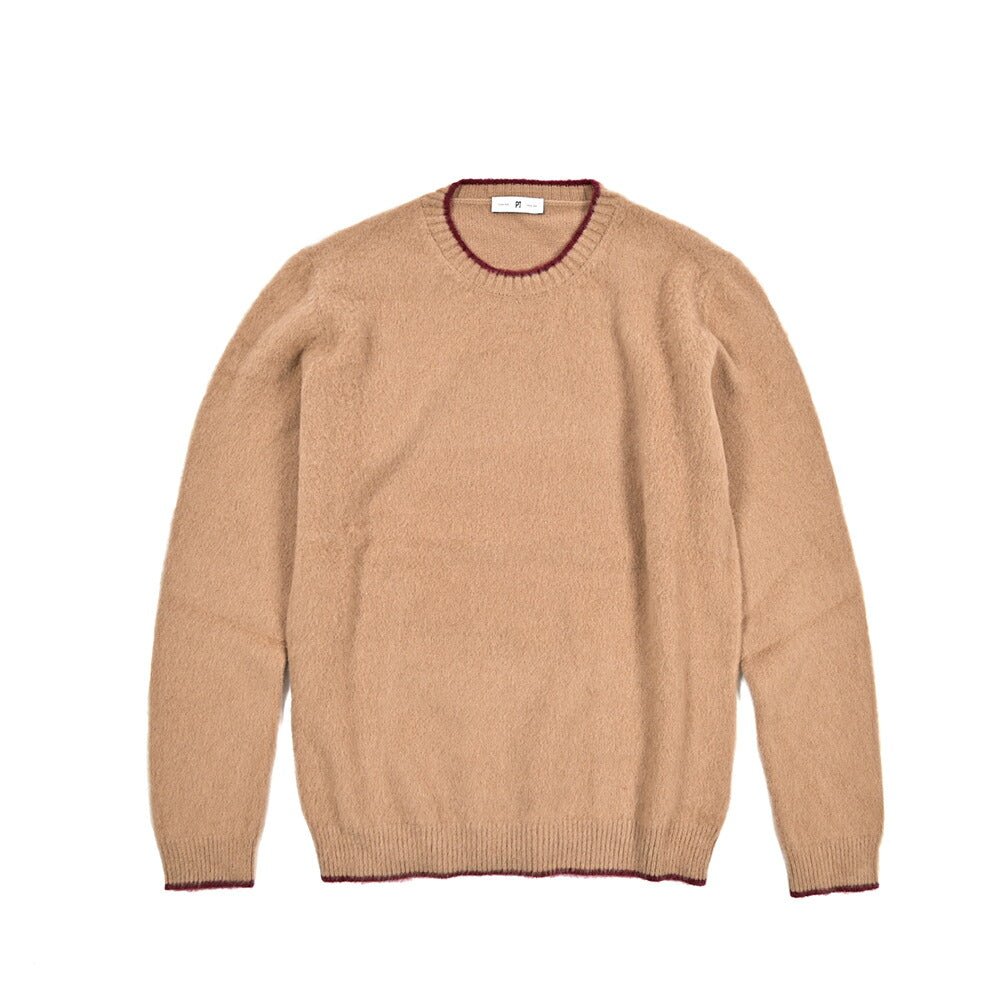 PT TORINO カシミヤ混ウール クルーネックニットセーター｜430449｜GUARDAROBA MILANO OFFICIAL STORE