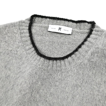 PT TORINO カシミヤ混ウール クルーネックニットセーター｜430458-50｜GUARDAROBA MILANO OFFICIAL STORE