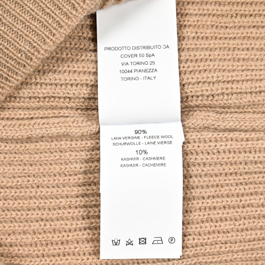 PT TORINO カシミヤ混ウール クルーネックリブニットセーター｜430491｜GUARDAROBA MILANO OFFICIAL STORE