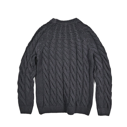 PT TORINO カシミヤ混ウール クルーネックケーブルニットセーター｜430526｜GUARDAROBA MILANO OFFICIAL STORE