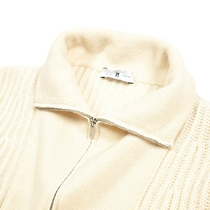 PT TORINO カシミヤ混ウール ハーフジップリブニットセーター｜430529｜GUARDAROBA MILANO OFFICIAL STORE
