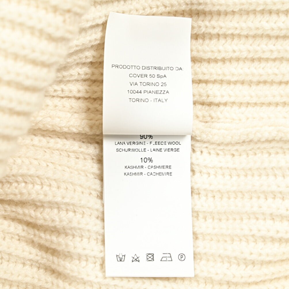 PT TORINO カシミヤ混ウール ハーフジップリブニットセーター｜430529｜GUARDAROBA MILANO OFFICIAL STORE