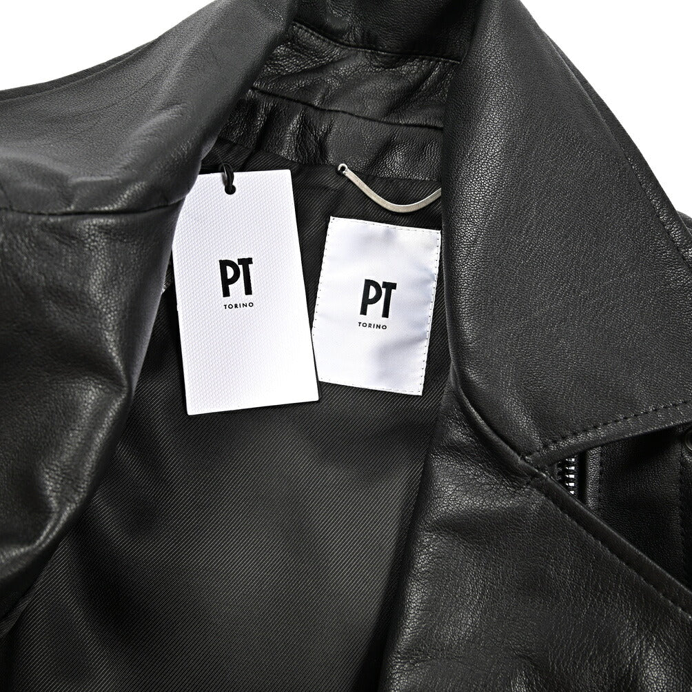 PT TORINO レザーバイカーベスト｜430635｜GUARDAROBA MILANO OFFICIAL STORE