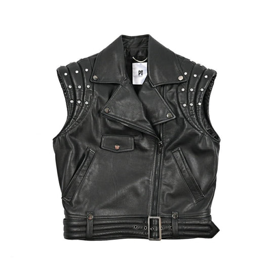 PT TORINO レザーバイカーベスト｜430635｜GUARDAROBA MILANO OFFICIAL STORE