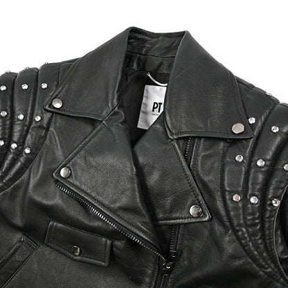 PT TORINO レザーバイカーベスト｜430635｜GUARDAROBA MILANO OFFICIAL STORE