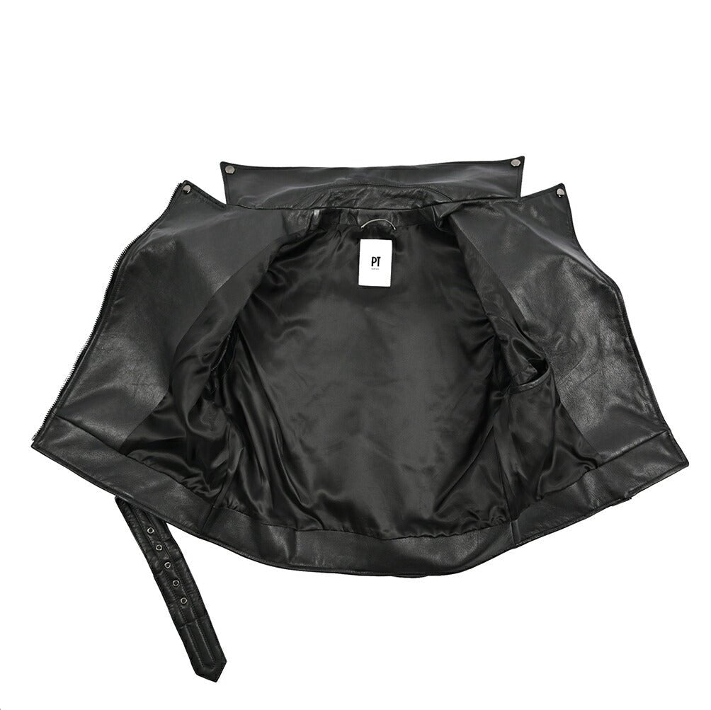 PT TORINO レザーバイカーベスト｜430635｜GUARDAROBA MILANO OFFICIAL STORE