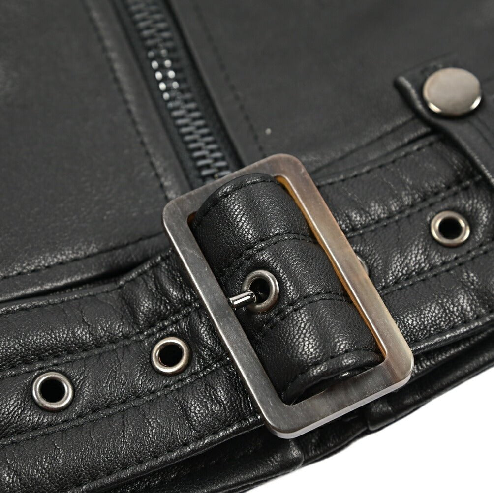 PT TORINO レザーバイカーベスト｜430635｜GUARDAROBA MILANO OFFICIAL STORE