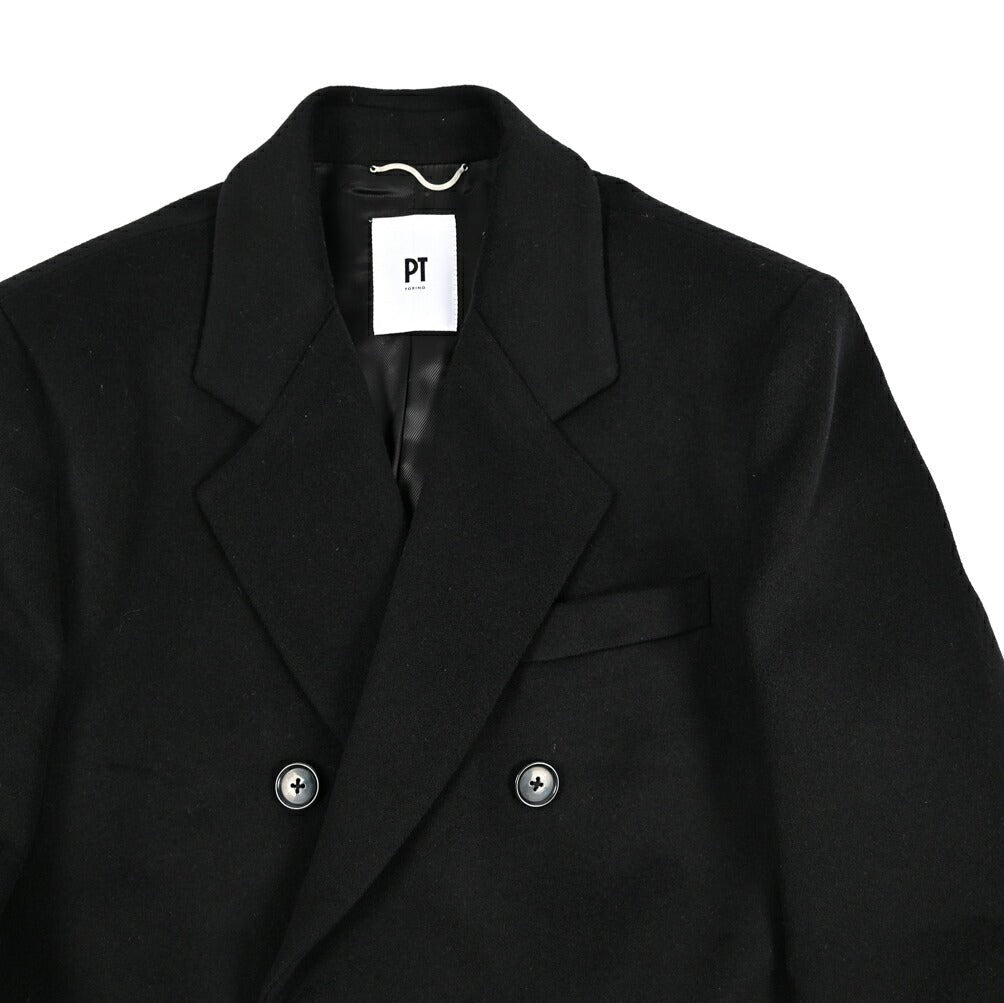 PT TORINO ウールカシミヤ 8Bダブルチェスターコート｜426079｜GUARDAROBA MILANO OFFICIAL STORE