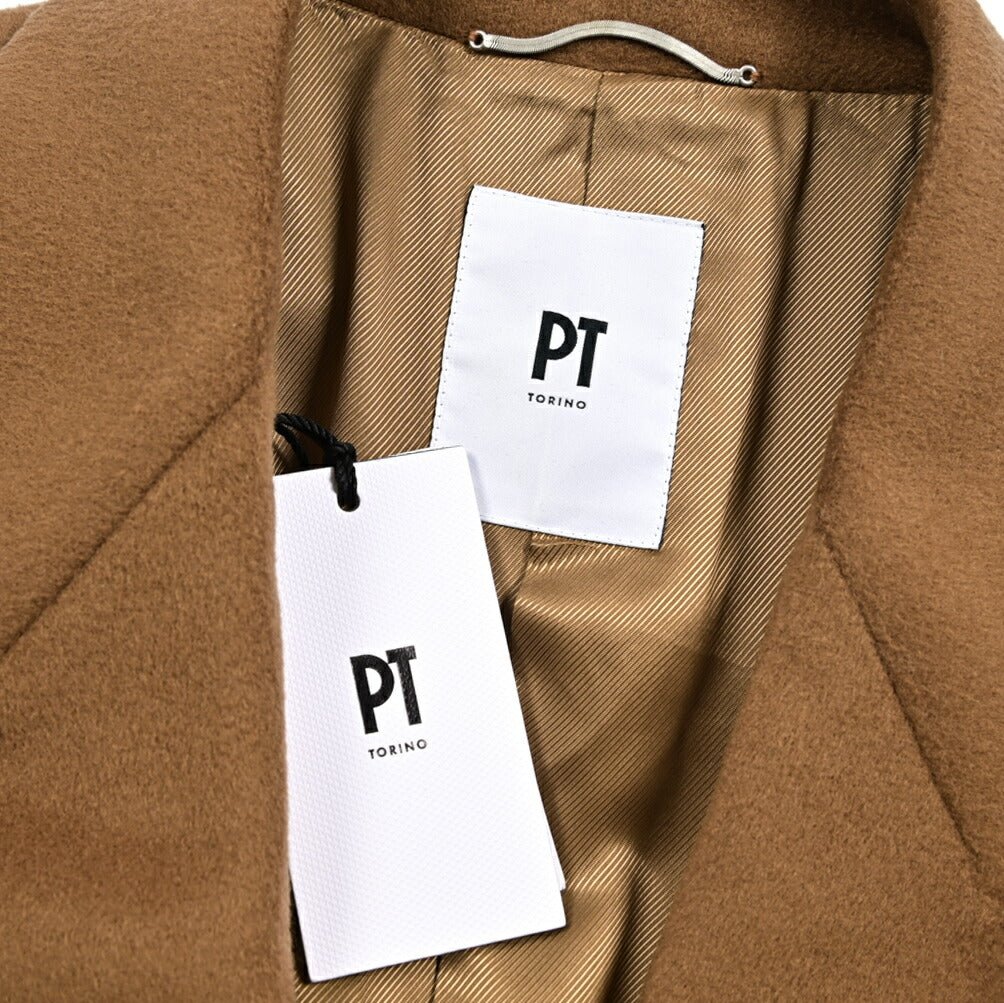 PT TORINO ウールカシミヤ 8Bダブルチェスターコート｜426083｜GUARDAROBA MILANO OFFICIAL STORE