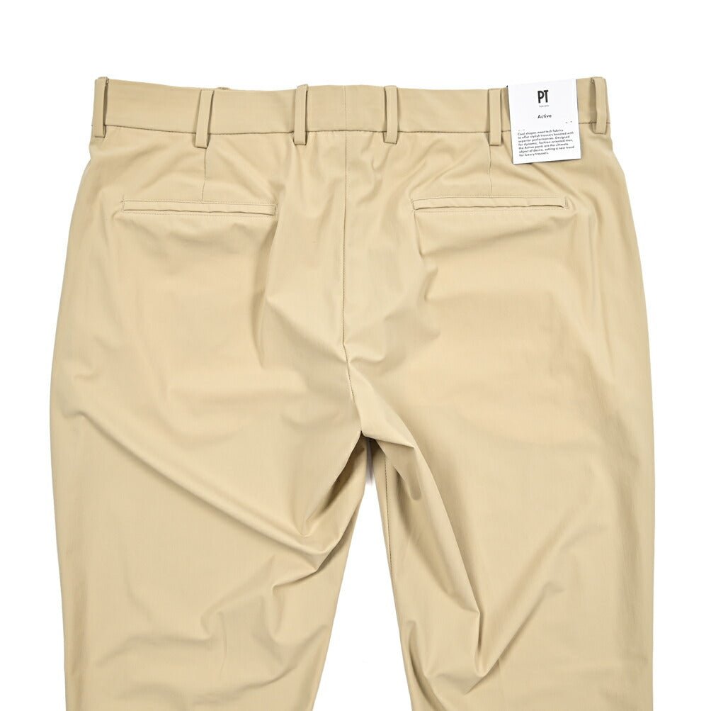 PT TORINO Active "EPSILON" 軽量ナイロン ノータックテーパードパンツ (反射板付き)｜423857｜GUARDAROBA MILANO OFFICIAL STORE