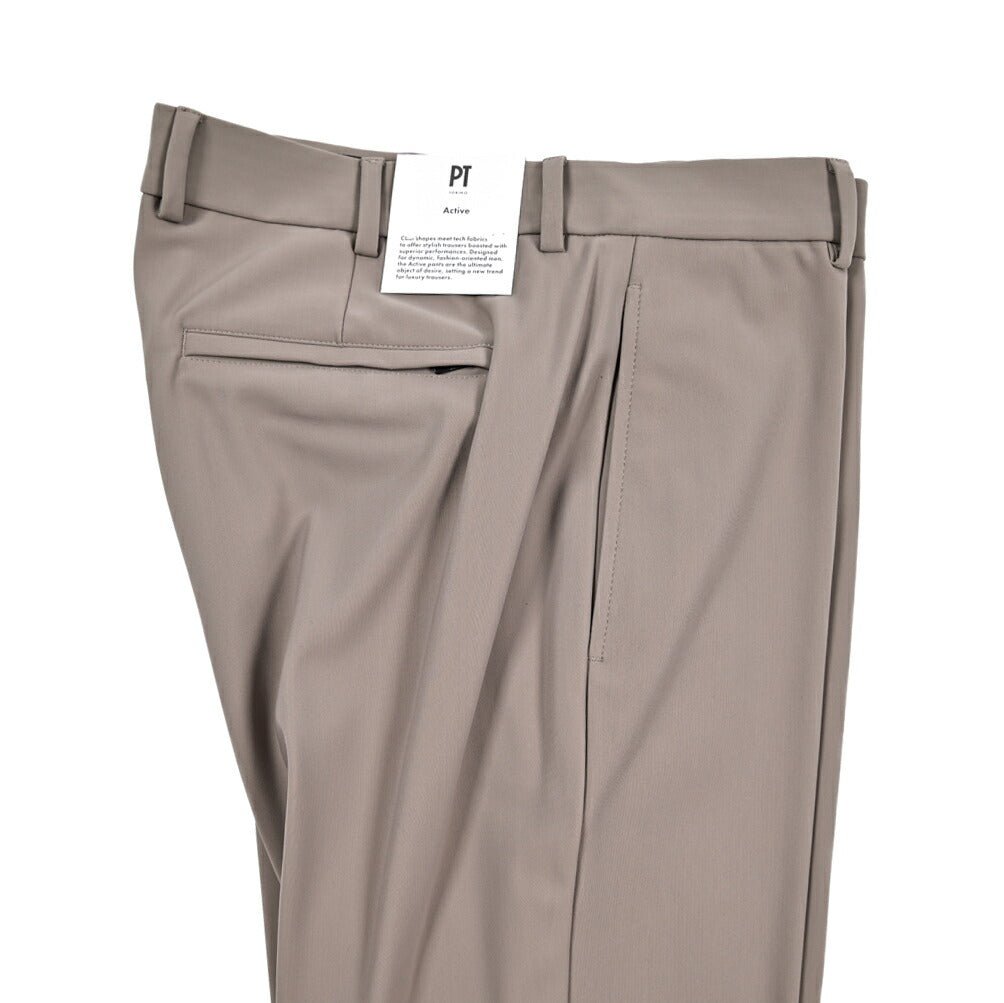 PT TORINO Active EPSILON 高機能ストレッチナイロン ノータックパンツ｜430646-46｜GUARDAROBA MILANO OFFICIAL STORE
