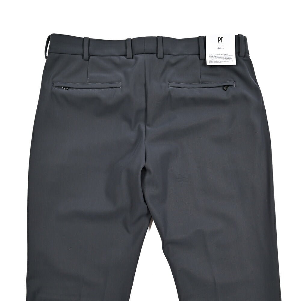 PT TORINO Active EPSILON 高機能ストレッチナイロン ノータックパンツ｜430654-44｜GUARDAROBA MILANO OFFICIAL STORE