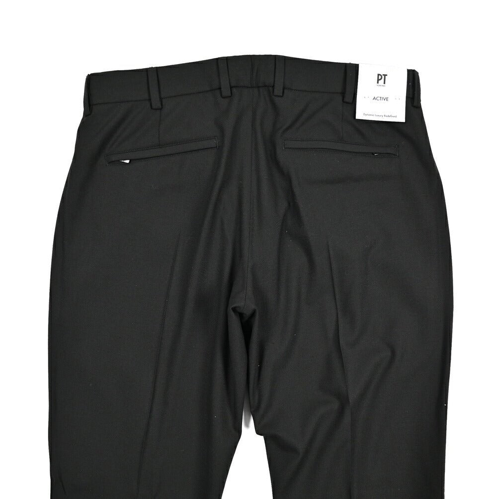 PT TORINO Active "EPSILON" ビスコース混ウール テーパードパンツ｜430734-48｜GUARDAROBA MILANO OFFICIAL STORE