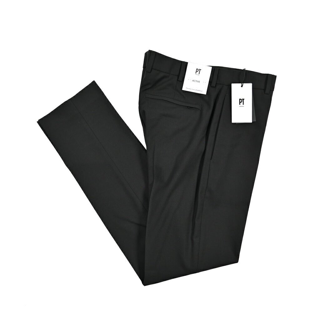 PT TORINO Active "EPSILON" ビスコース混ウール テーパードパンツ｜430734-48｜GUARDAROBA MILANO OFFICIAL STORE