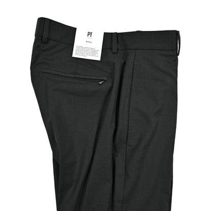 PT TORINO Active EPSILON ストレッチウール ノータックパンツ｜430755-46｜GUARDAROBA MILANO OFFICIAL STORE