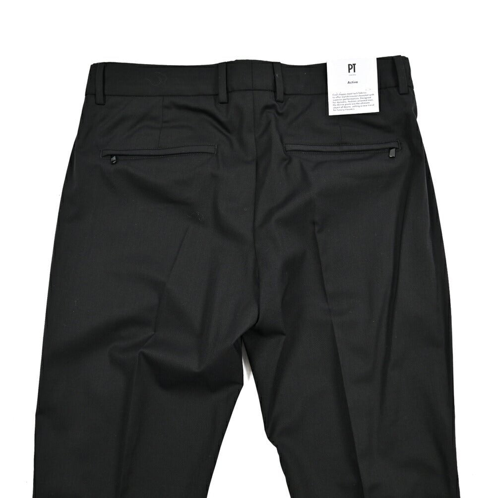 PT TORINO Active EPSILON ストレッチウール ノータックパンツ｜430755-46｜GUARDAROBA MILANO OFFICIAL STORE