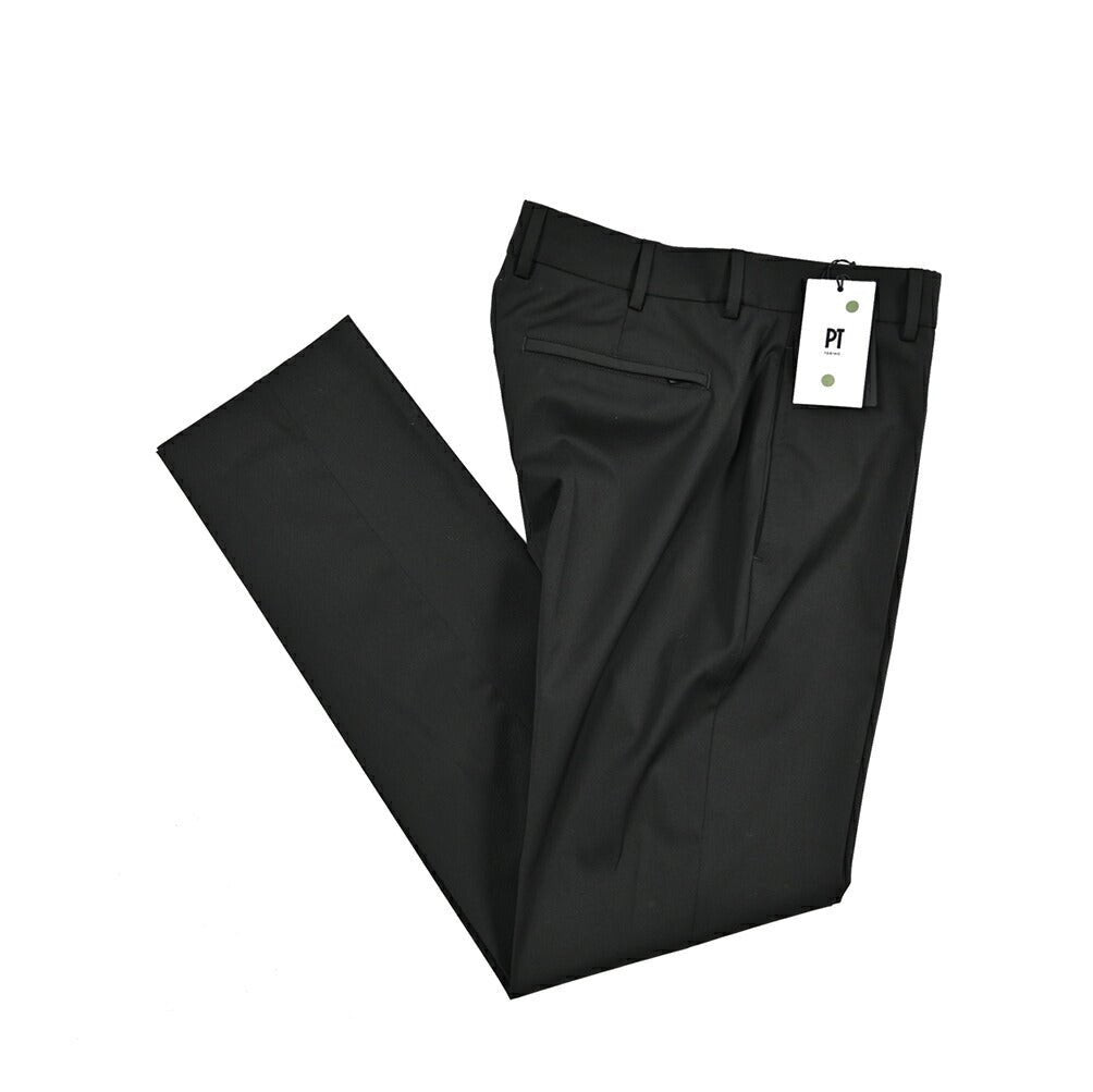 PT TORINO Active EPSILON ストレッチウール ノータックパンツ｜430781-46｜GUARDAROBA MILANO OFFICIAL STORE