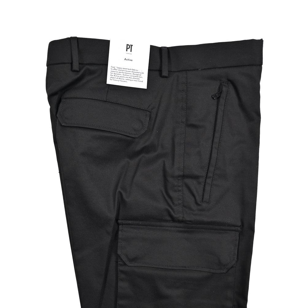 PT TORINO Active LAMDA ナイロン混コットン ノータックストレッチパンツ｜430874-46｜GUARDAROBA MILANO OFFICIAL STORE