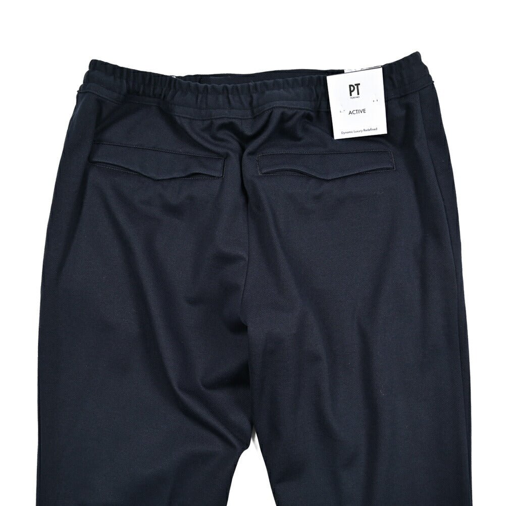 PT TORINO Active "OMEGA" ビスコース混ナイロン ドローコード付きリラックステーパードパンツ｜430747-48｜GUARDAROBA MILANO OFFICIAL STORE