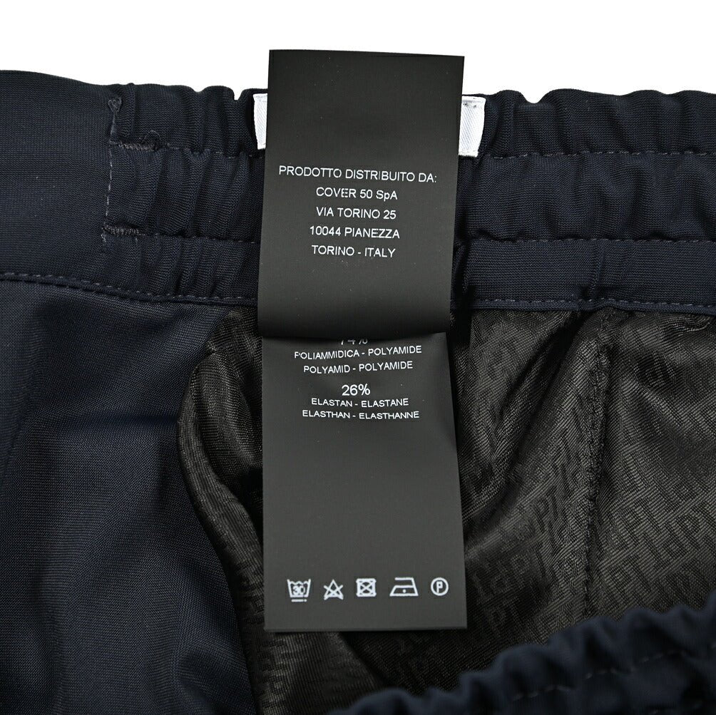 PT TORINO Active "OMEGA" 高機能ストレッチナイロン ドローコード付きリラックステーパードパンツ｜430829-48｜GUARDAROBA MILANO OFFICIAL STORE