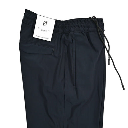 PT TORINO Active "OMEGA" 高機能ストレッチナイロン ドローコード付きリラックステーパードパンツ｜430829-48｜GUARDAROBA MILANO OFFICIAL STORE