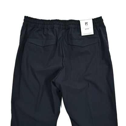 PT TORINO Active "OMEGA" 高機能ストレッチナイロン ドローコード付きリラックステーパードパンツ｜430829-48｜GUARDAROBA MILANO OFFICIAL STORE