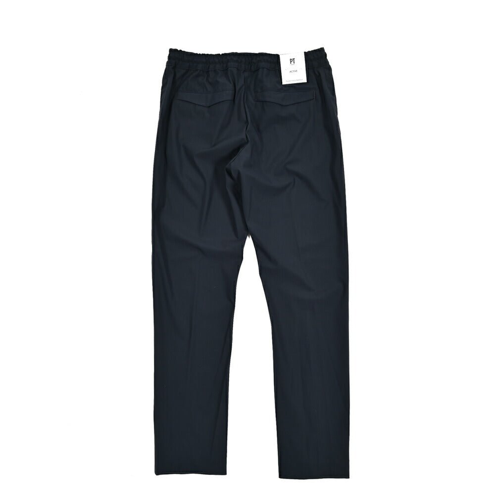PT TORINO Active "OMEGA" 高機能ストレッチナイロン ドローコード付きリラックステーパードパンツ｜430829-48｜GUARDAROBA MILANO OFFICIAL STORE
