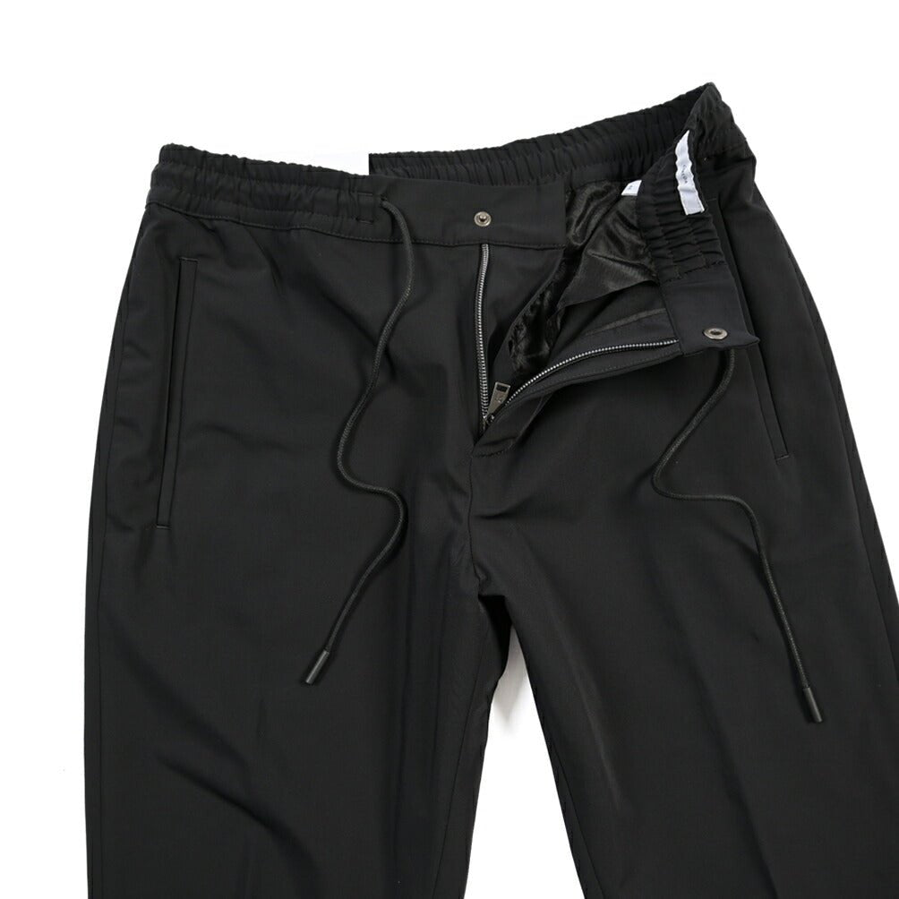 PT TORINO Active “OMEGA” コットン混ナイロン ドローコード付きストレッチパンツ ブラック 44 | GUARDAROBA MILANO OFFICIAL STORE