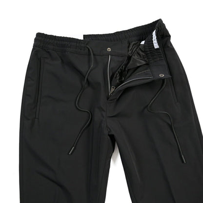 PT TORINO Active “OMEGA” コットン混ナイロン ドローコード付きストレッチパンツ ブラック 44 | GUARDAROBA MILANO OFFICIAL STORE