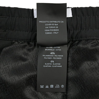 PT TORINO Active “OMEGA” コットン混ナイロン ドローコード付きストレッチパンツ ブラック 44 | GUARDAROBA MILANO OFFICIAL STORE