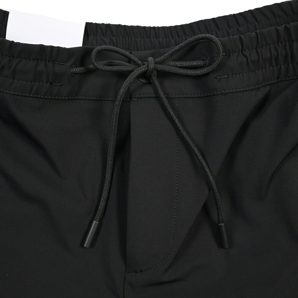 PT TORINO Active “OMEGA” コットン混ナイロン ドローコード付きストレッチパンツ ブラック 44 | GUARDAROBA MILANO OFFICIAL STORE