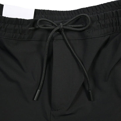 PT TORINO Active “OMEGA” コットン混ナイロン ドローコード付きストレッチパンツ ブラック 44 | GUARDAROBA MILANO OFFICIAL STORE