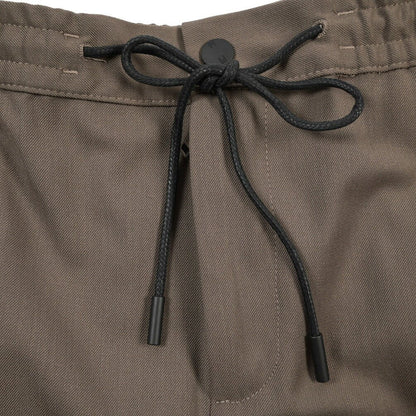 PT TORINO Active “OMEGA” ストレッチウール ドローコード付付きノータックスラックス ブラウン 44 | GUARDAROBA MILANO OFFICIAL STORE