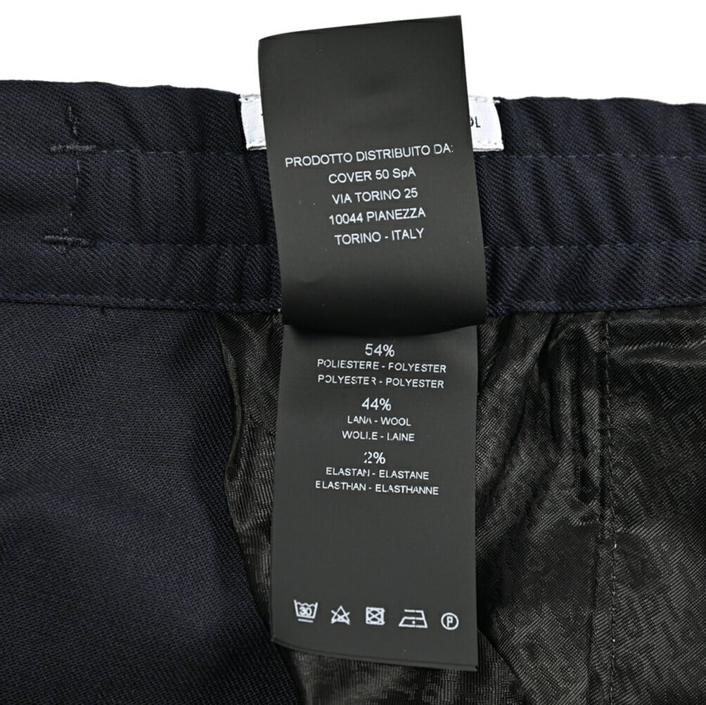 PT TORINO Active "OMEGA" 高機能ウォッシャブルウール ドローコード付きリラックステーパードパンツ TECHNO WASHABLE WOOL｜430750-48｜GUARDAROBA MILANO OFFICIAL STORE