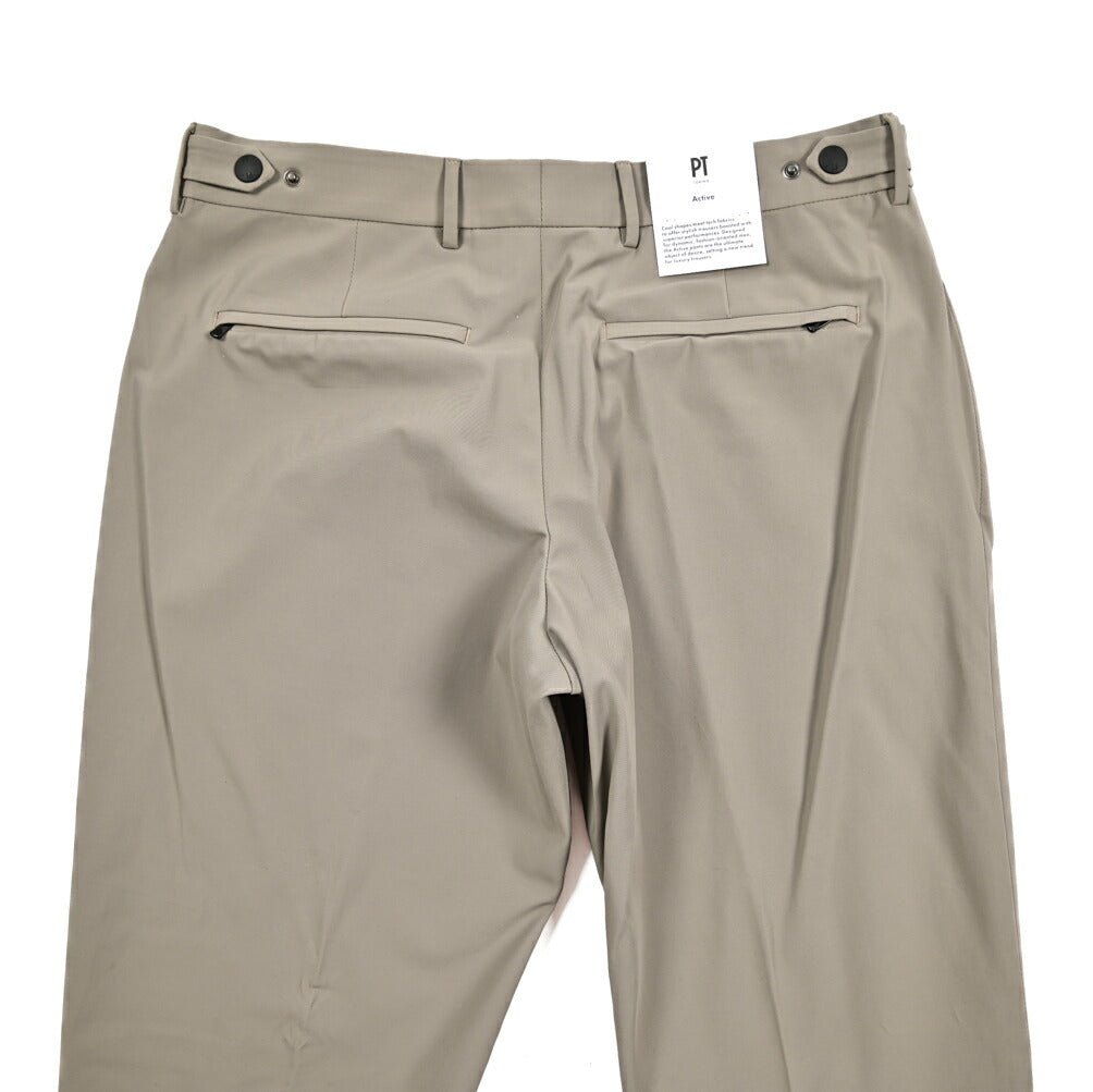 PT TORINO Active SIGMA コットン混 ノータックパンツ｜430638-44｜GUARDAROBA MILANO OFFICIAL STORE