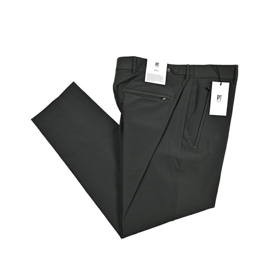 PT TORINO Active "SIGMA" コットンナイロン ノータックイージーパンツ｜430737-48｜GUARDAROBA MILANO OFFICIAL STORE