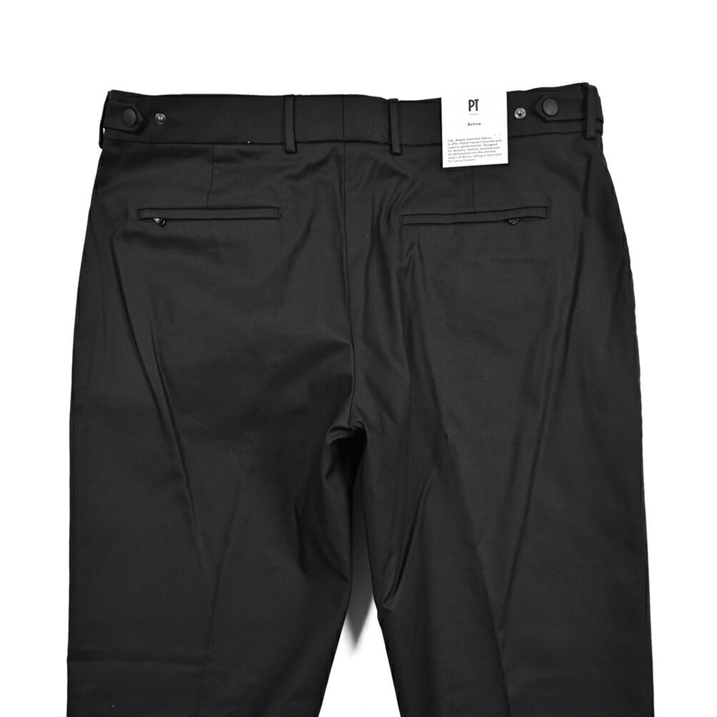 PT TORINO Active "SIGMA" ストレッチコットン ノータックイージーパンツスラックス｜430753-52｜GUARDAROBA MILANO OFFICIAL STORE