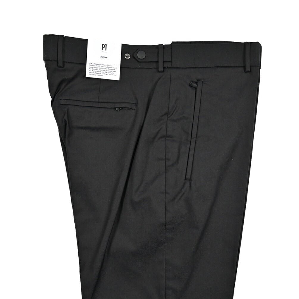PT TORINO Active "SIGMA" ストレッチコットン ノータックイージーパンツスラックス｜430753-52｜GUARDAROBA MILANO OFFICIAL STORE