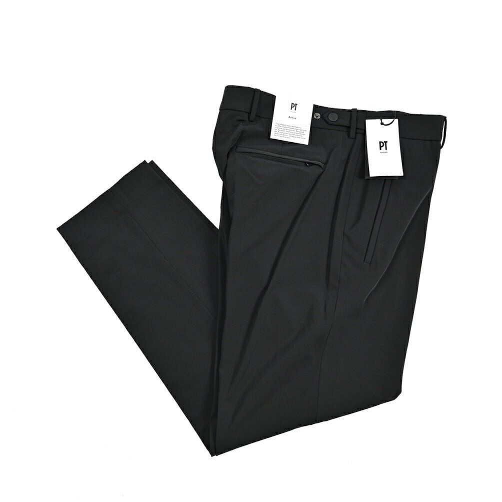 PT TORINO Active "SIGMA" コットンナイロン ノータックイージーパンツ｜430817-46｜GUARDAROBA MILANO OFFICIAL STORE